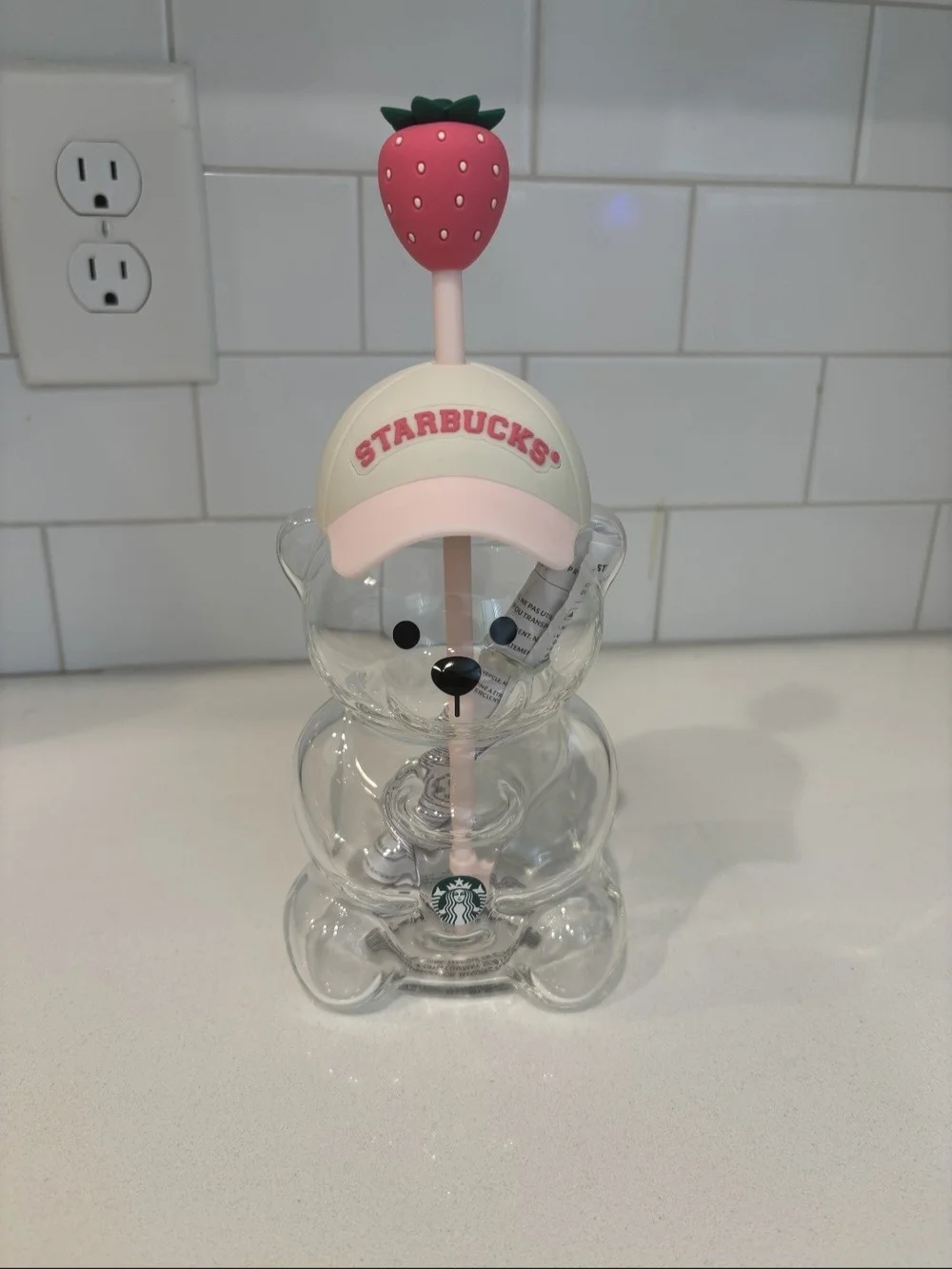 Starbucks Bearista Cup Pink Drink Edition